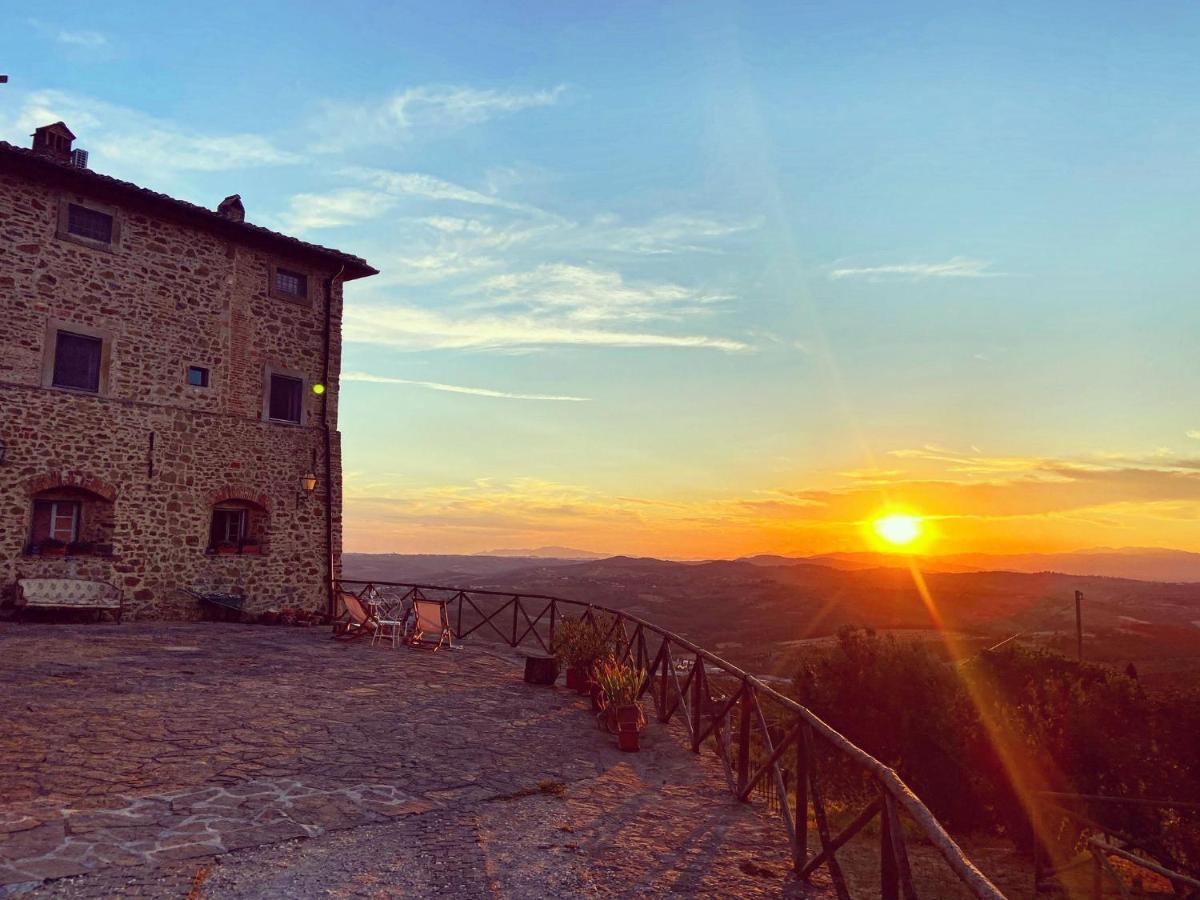 Apartament Mansarda Isabella Greve in Chianti Zewnętrze zdjęcie